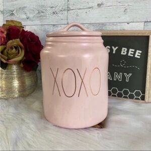Rae Dunn XOXO Home Decor Cookie Jar Canister